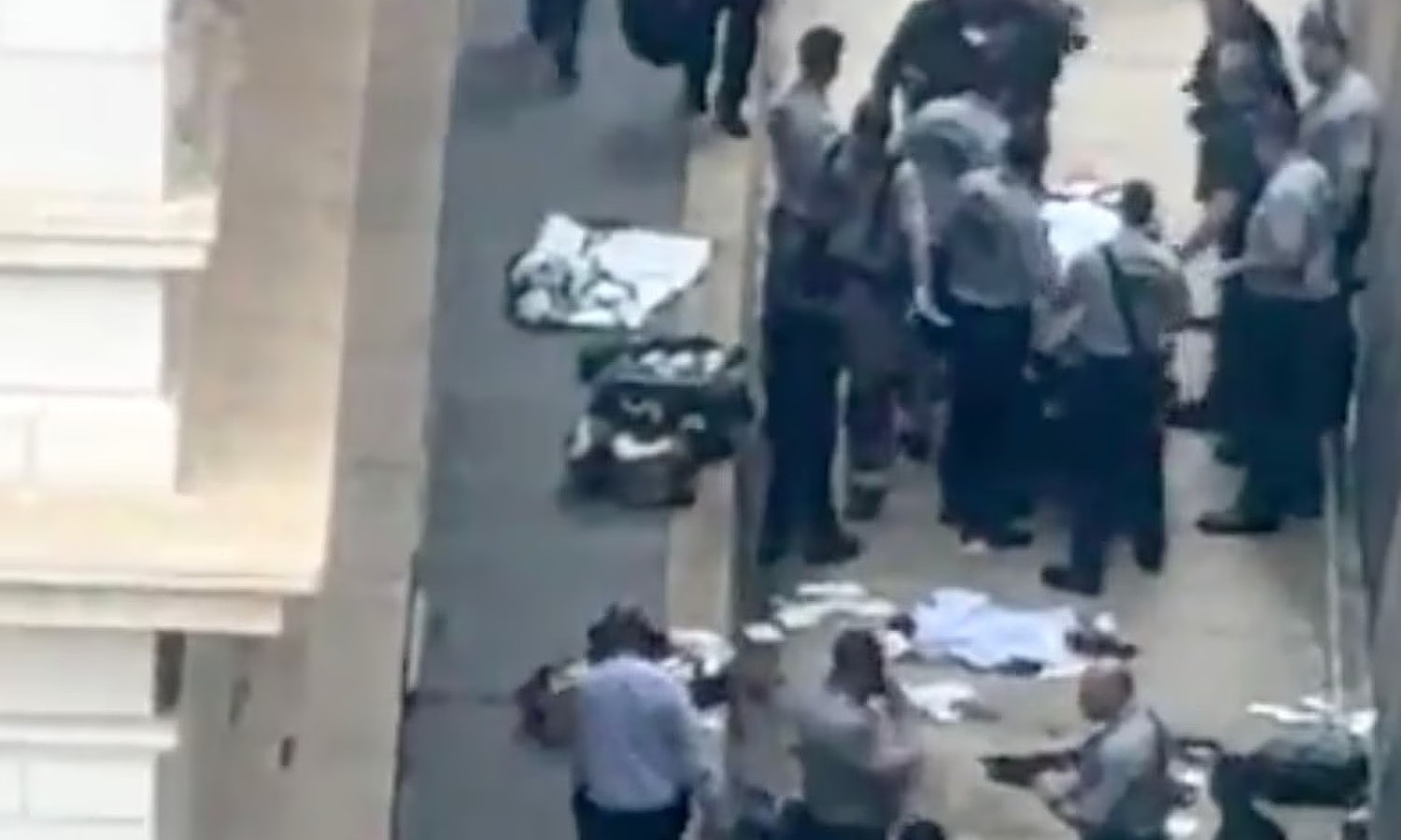 two lawyers shot by litigant outside US courthouse