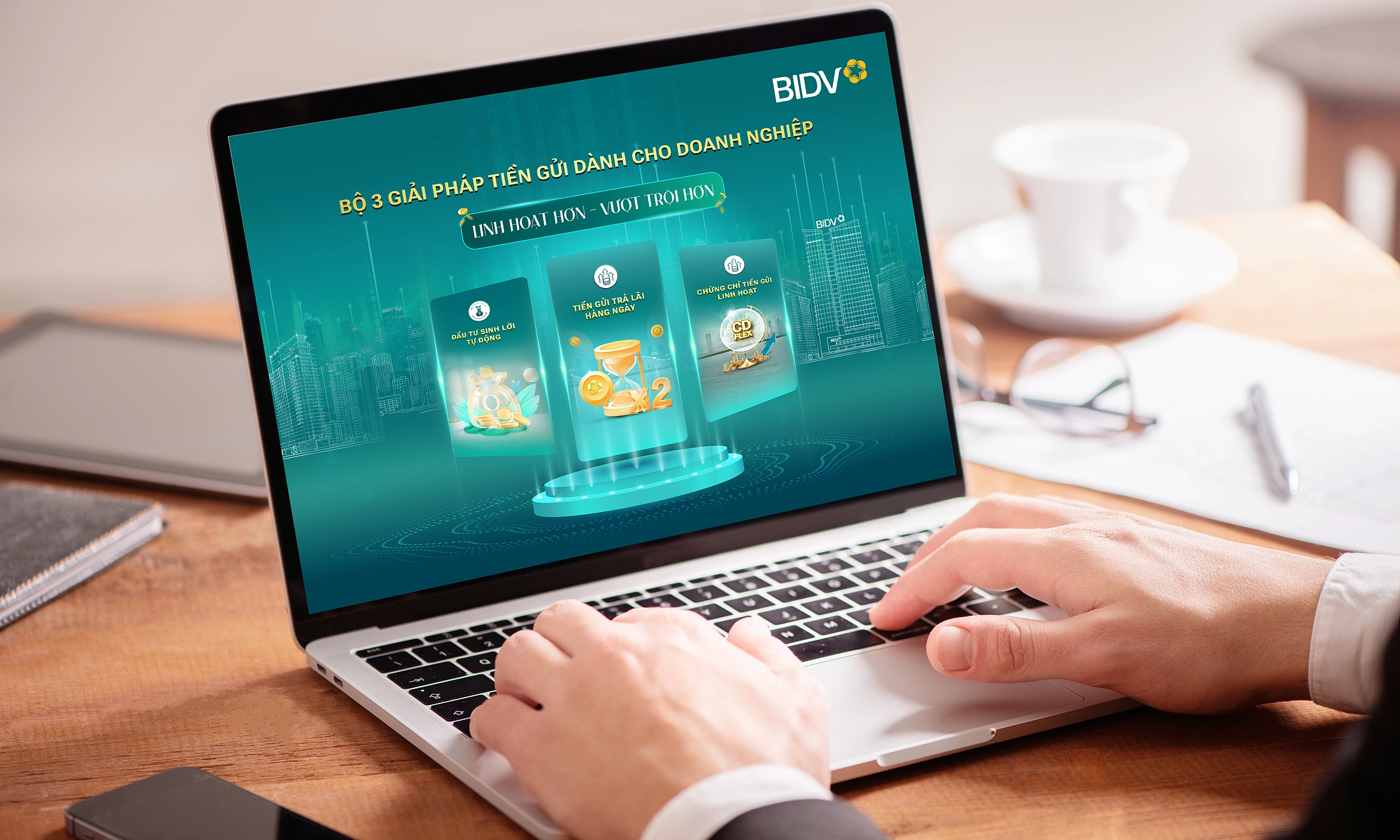 BIDV's optimized deposit solutions for businesses