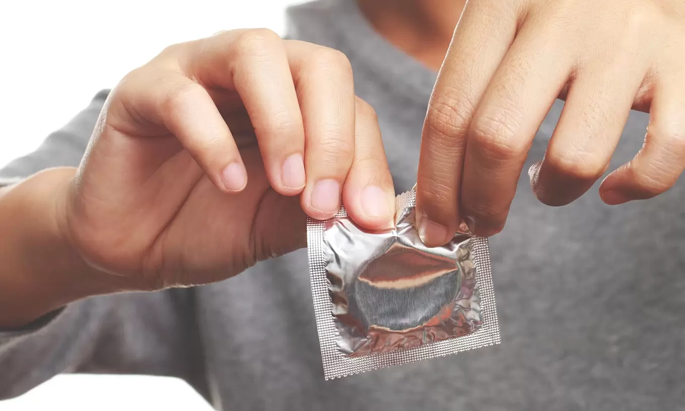 Do condoms offer absolute protection?