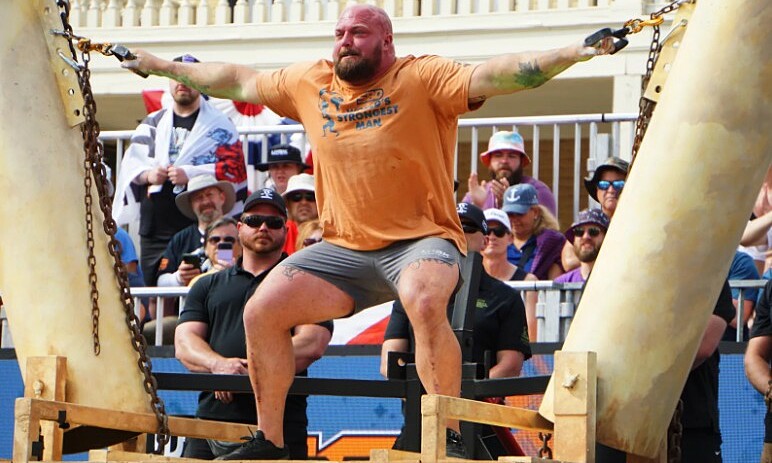 A 15-minute workout for strength from the World's Strongest Man