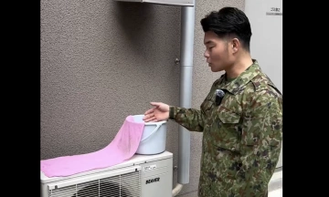 Japanese military's air conditioner power-saving tip