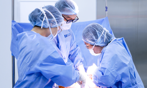 Fetus with duodenal stenosis safely delivered