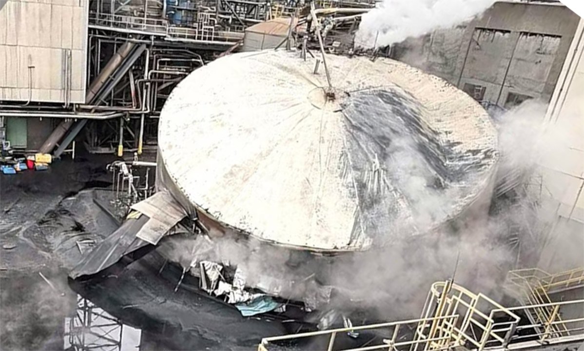 Chemical tank bursts in US, at least one dead