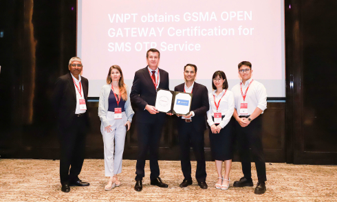 VNPT achieves international certification for SMS OTP security