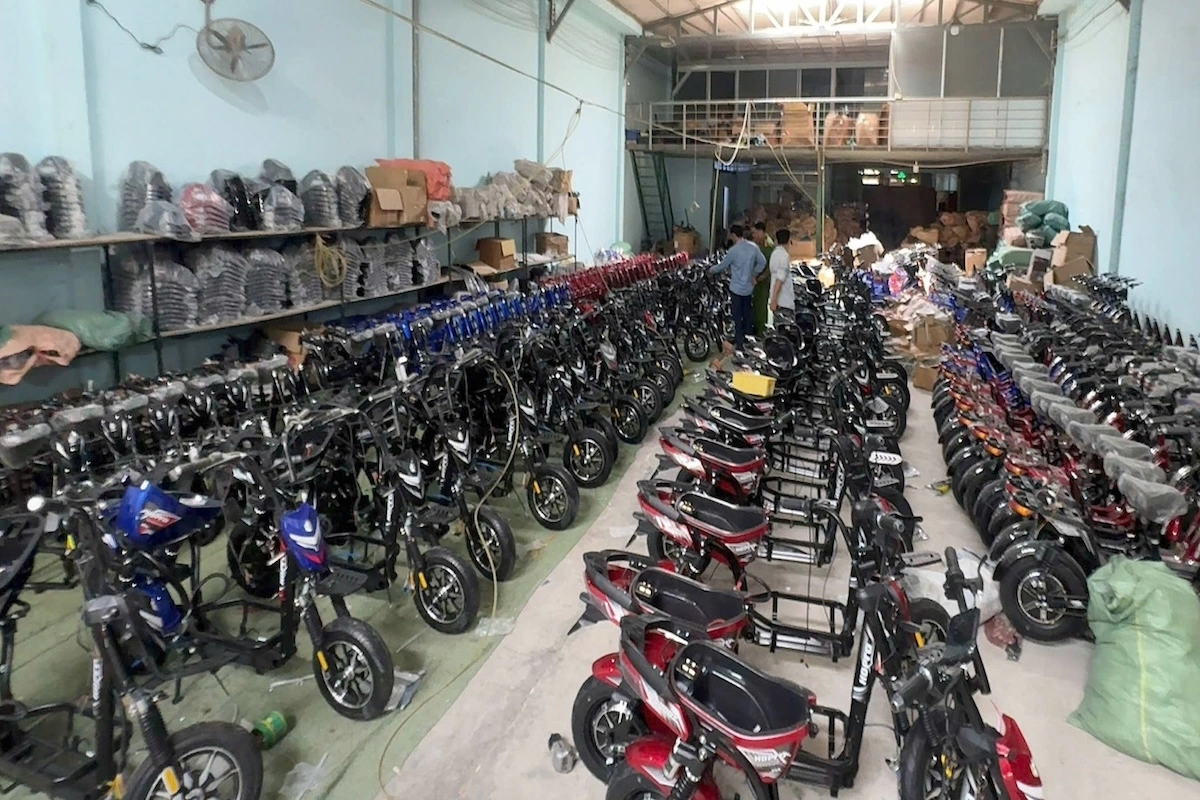 Police seize over 210 illegally modified electric vehicles