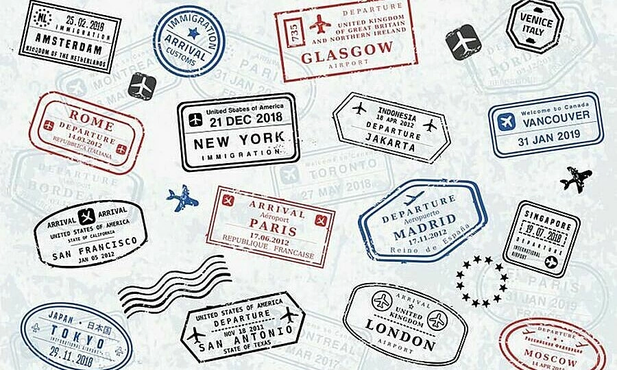 Souvenir stamps can invalidate passports