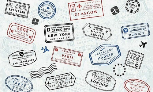 Souvenir stamps can invalidate passports