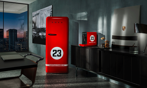 Smeg launches limited edition collection in collaboration with Porsche