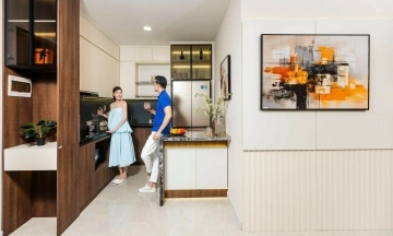 Three-bedroom apartments at Bcons Newsky estimated from 3,6 billion dong