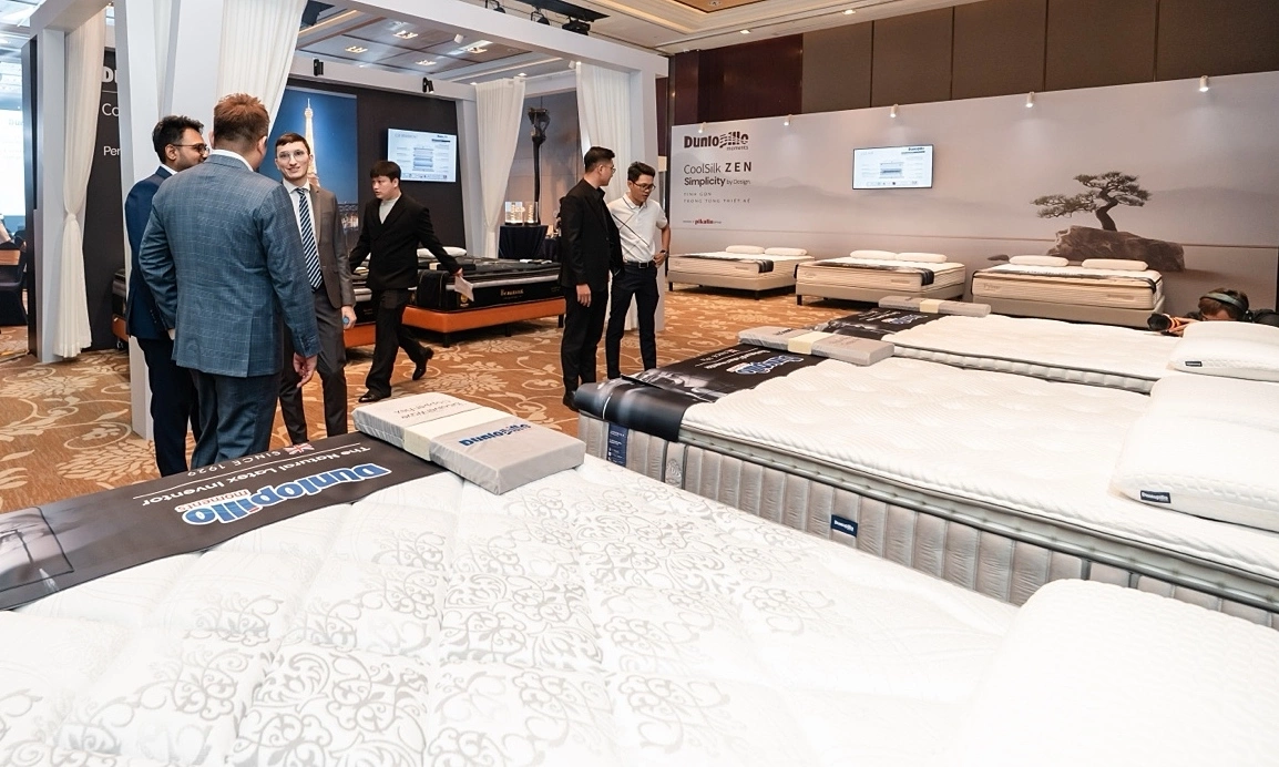 Dunlopillo brings CoolSilk Comfort mattress collection to Vietnamese market