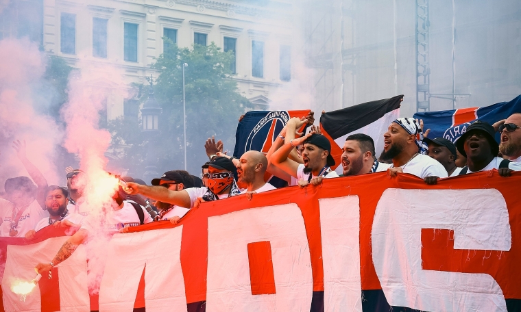 PSG - Arsenal: fans stir up Budapest
