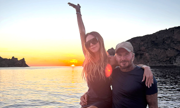 Beckham family enjoys yacht vacation