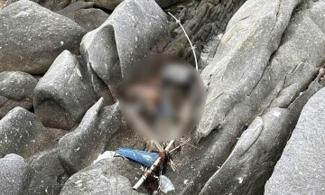 Human skeleton found trapped on coastal rocks in Cam Ranh
