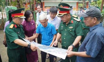 Ho Chi Minh City surveys suspected mass grave site of fallen soldiers in Le Thi Rieng Park
