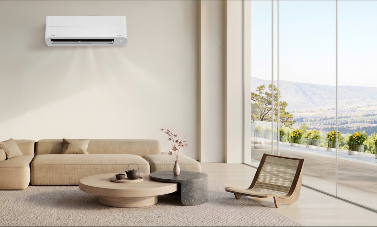 Toshiba P2 series air conditioners aim to improve air quality
