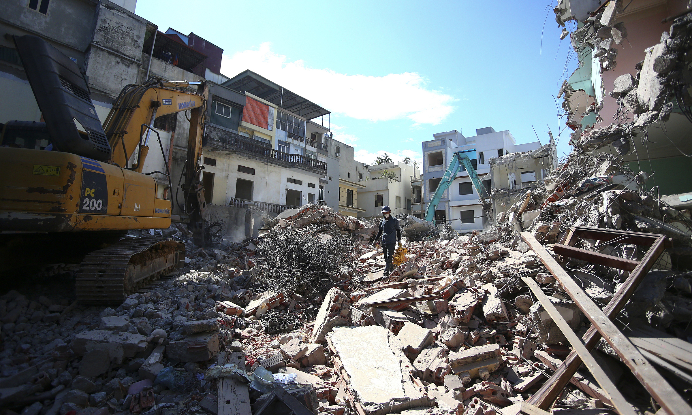Proposal to recycle concrete, brick, and stone waste from construction sites