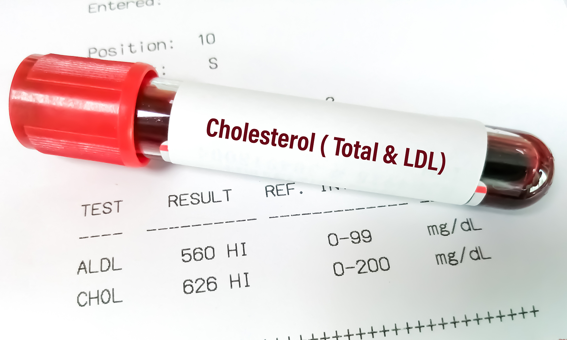 Why is blood cholesterol control necessary?