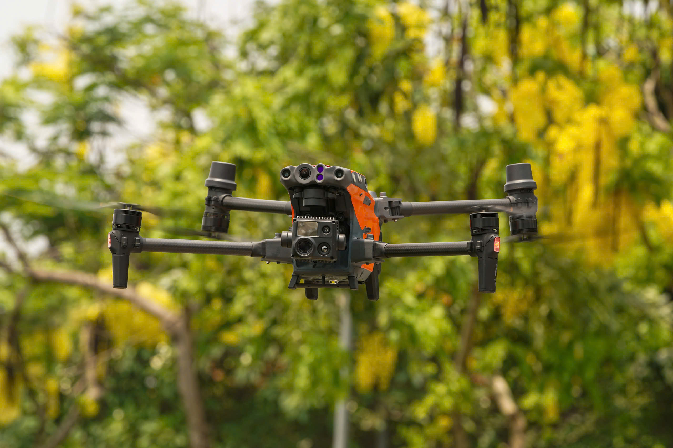 Hanoi police test UAVs for traffic and urban order monitoring