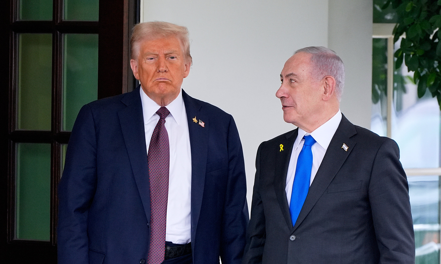 Trump admits anger at Israeli prime minister