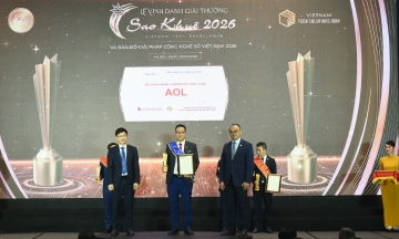 Agribank receives two Sao Khue awards for digitalization solutions