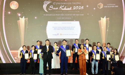 "Tap and Go" card payment solution honored at Sao Khue 2026