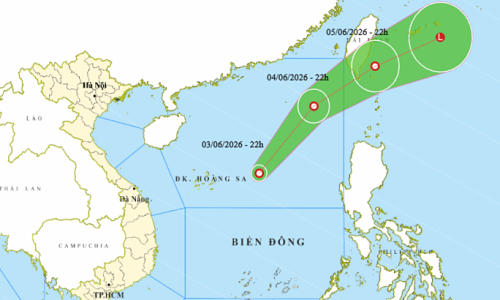 First tropical depression of 2026 emerges in the South China Sea