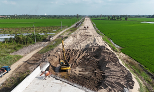 Western region expressway faces over 3 million m3 sand deficit