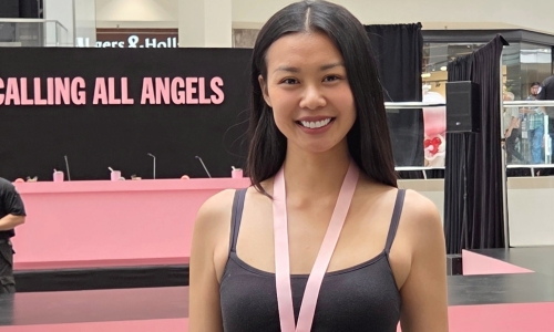 Tu Ny casts for Victoria's Secret