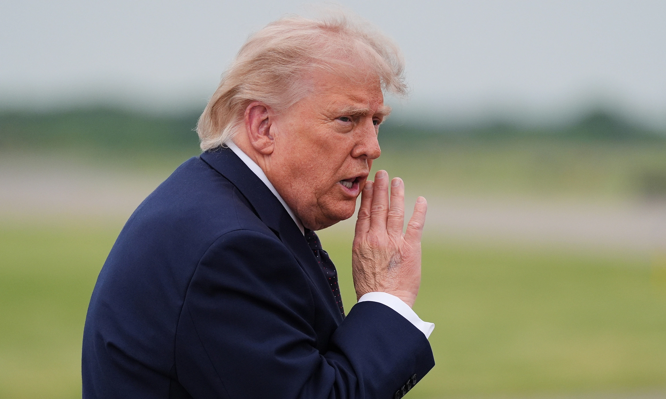 Trump accuses Democrats of 'stealing election' in California