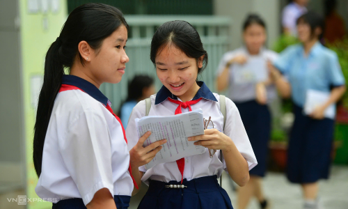 Ho Chi Minh City announces 10th grade exam answers