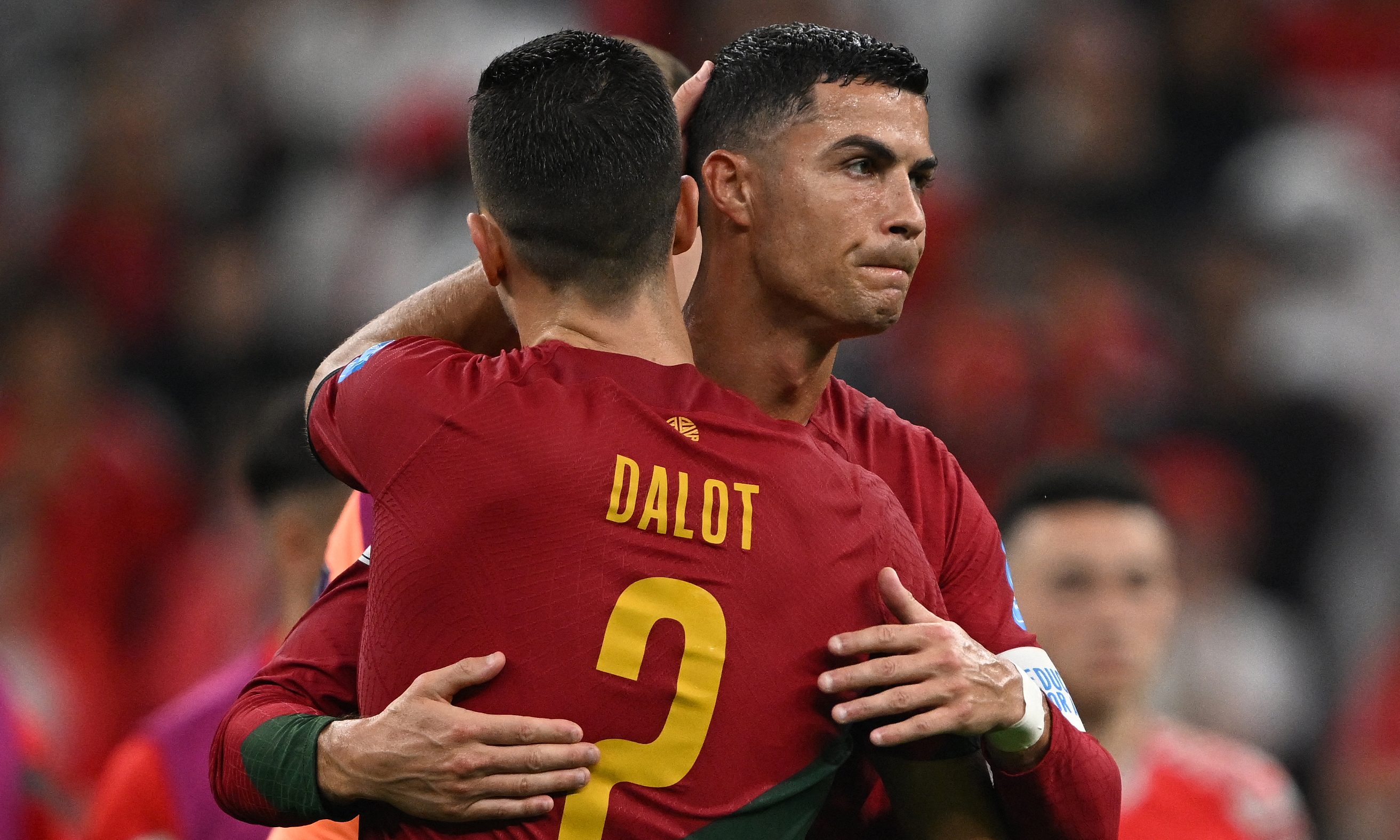 Diogo Dalot: "Ronaldo still trembles before big games"