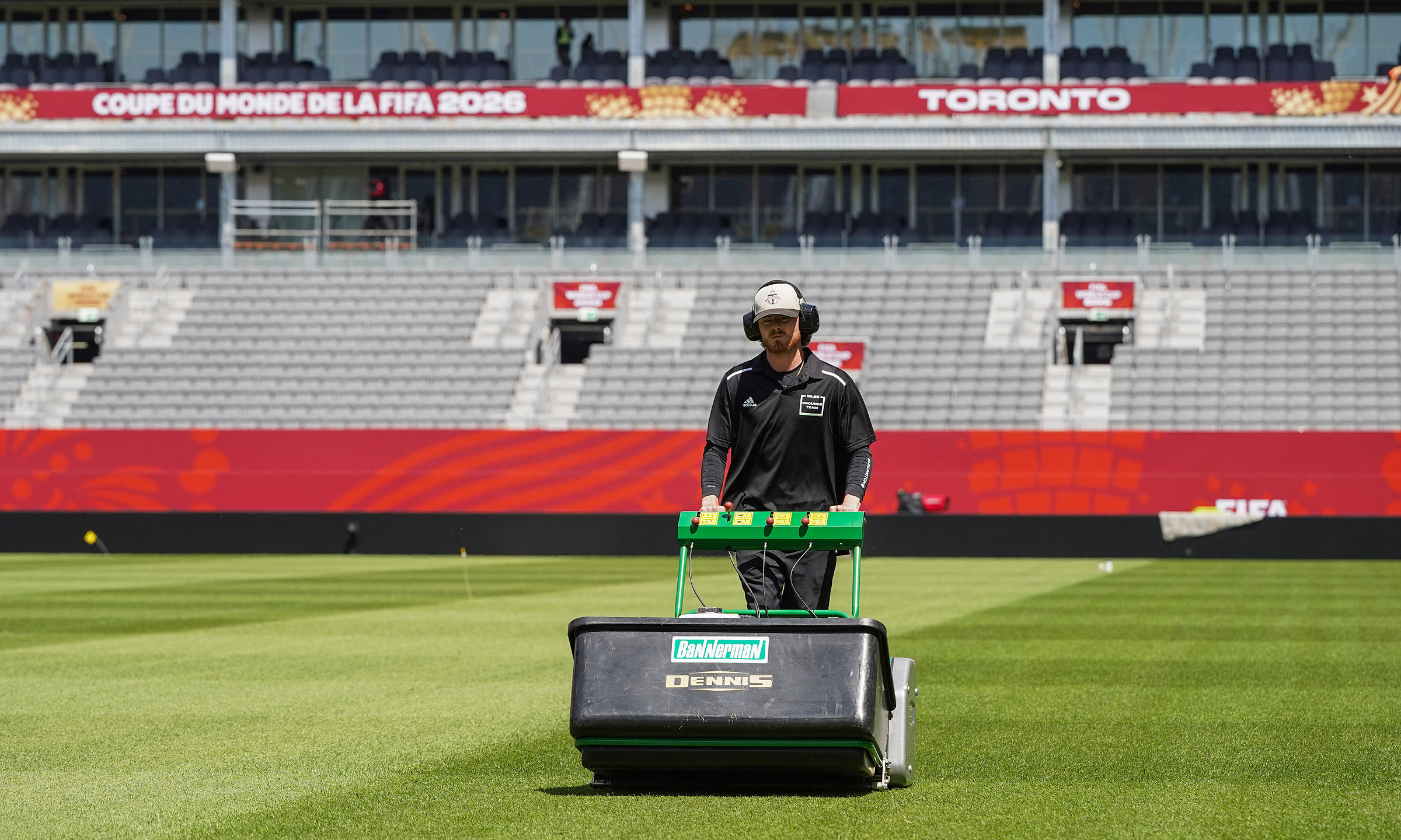The journey to create World Cup pitches