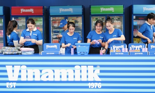 Thousands of children participate in Vinamilk's playground at Phu My Hung