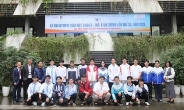 Vietnam wins one gold medal at Asia-Pacific Mathematics Olympiad