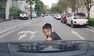 Where are parents when children rush into traffic like moths to a flame