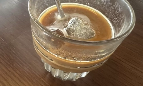 Drinking copious iced coffee to quench thirst on hot days?