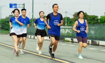 Multi-generational running experience at Galaxy Run