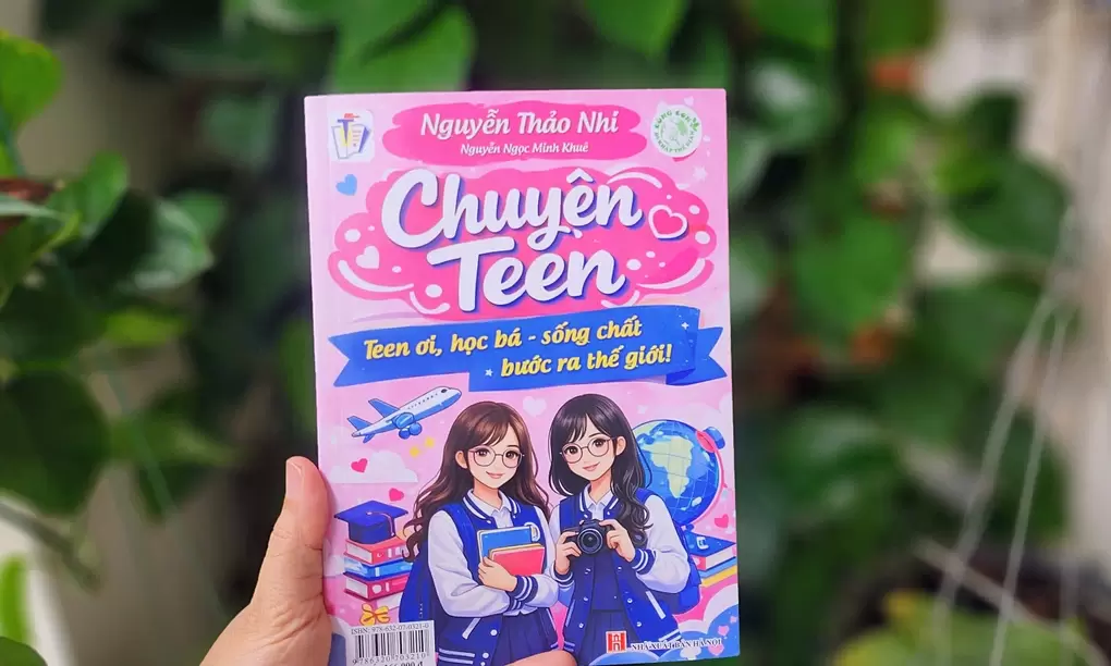 Two 8th grade authors pen book on teen life