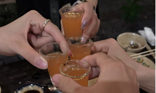 What happens to the liver after one month of abstaining from alcohol?