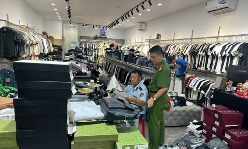 Thousands of counterfeit famous brand products discovered