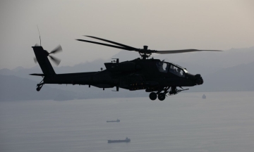 US armed helicopter 'crashes near Strait of Hormuz'