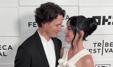 Katy Perry and former Canadian Prime Minister make red carpet debut