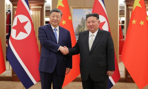 What do China and North Korea's leaders seek from their summit?