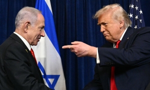 Israeli prime minister 'walks a tightrope' with Trump for 15 hours