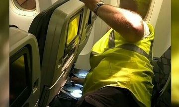 Why you should not retrieve a phone stuck in an airplane seat