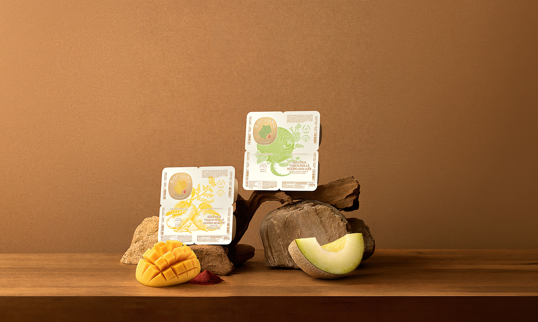 Moc Chau Creamery launches crystal jelly yogurt duo