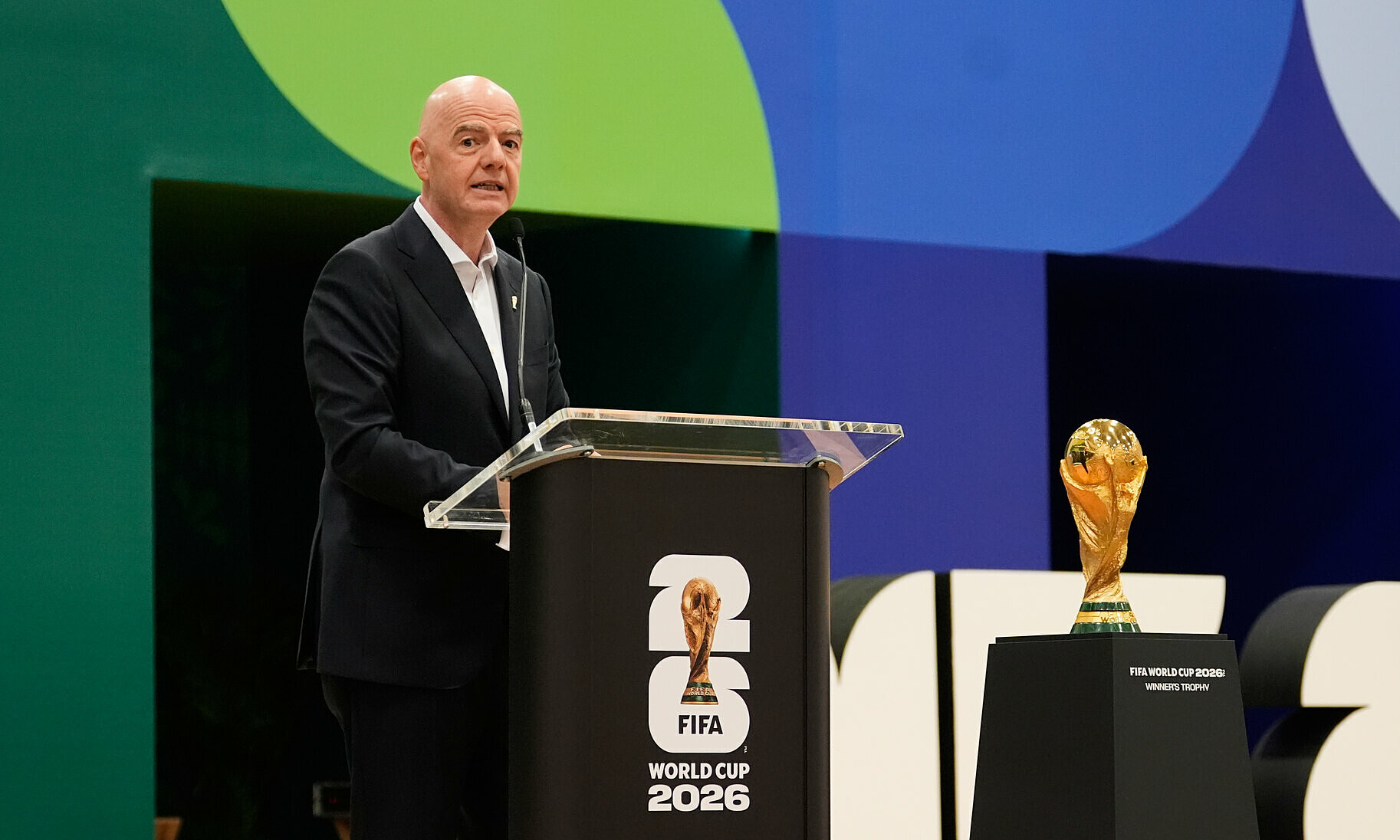 Infantino: 'World Cup wouldn't have happened without Trump'