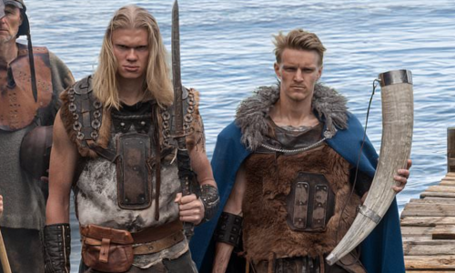 Questions arise over the Norwegian national team's Viking photoshoot, raising concerns about profit motives
