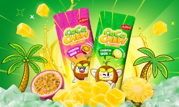 Highlights of CocoChew coconut jelly