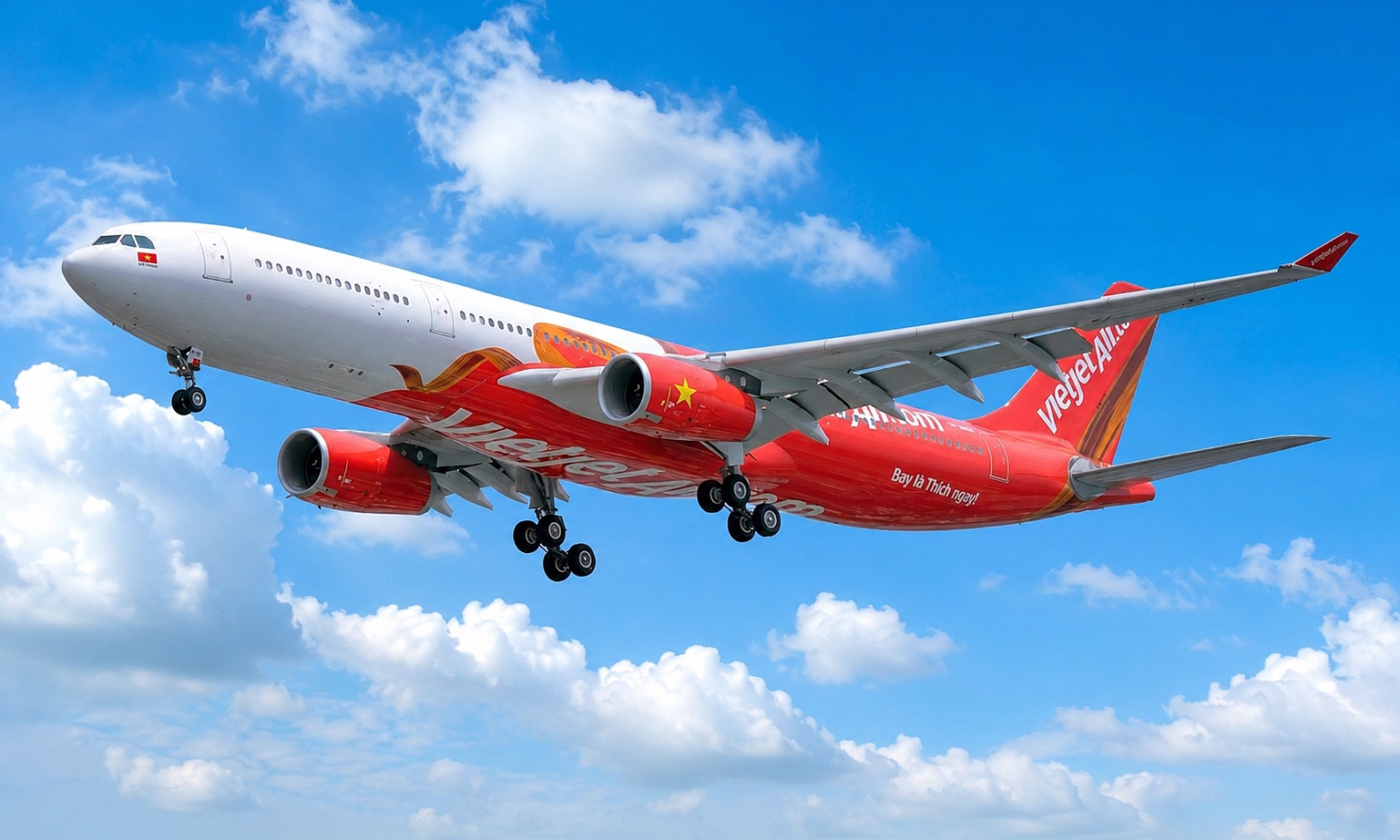 Vietjet offers 20% discount on various flight classes